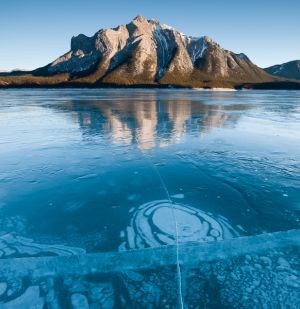 Abraham Lake, Alberta.