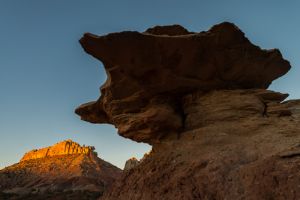 Sunrise on Burr Trail