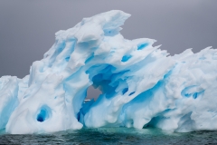 Eroded iceberg, Antarctica.